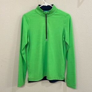 Boys. XL. Green Quarter Zip Jacket